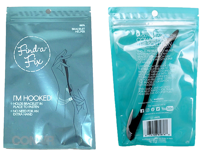 Conair Find-a-Fix I'm Hooked Bracelet Helper